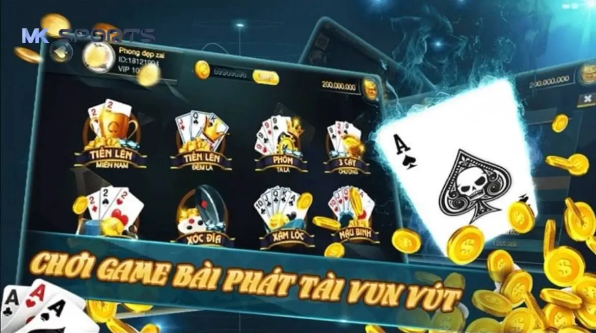 Tìm hiểu tổng quan về sảnh game bài MK Sports